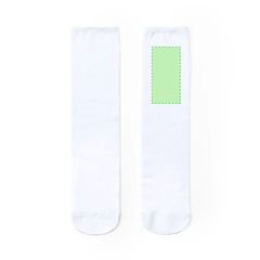 Calcetines para Sublimación Talla L-XL | Calcetín 2 Cara A | 50 x 100