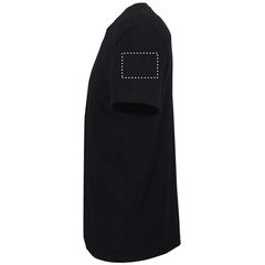 Camiseta unisex de algodón peinado | Brazo Izquierdo | 100 x 70