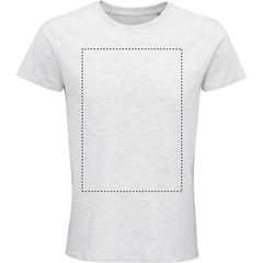 Camiseta ajustada de cuello redondo para hombre | Frontal | 280 x 400