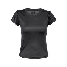 Camiseta técnica diseño de panal en espalda de mujer Tecnic Rox 135 Negro L