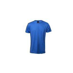 Camiseta técnica ecológica de RPET transpirable 135 g/m2 Tecnic Markus 135 Azul S