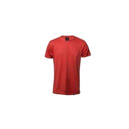Camiseta técnica ecológica de RPET transpirable 135 g/m2 Tecnic Markus 135 Rojo S