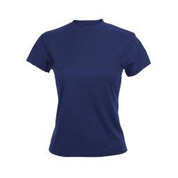Camiseta técnica mujer transpirable en varios colores Marino M