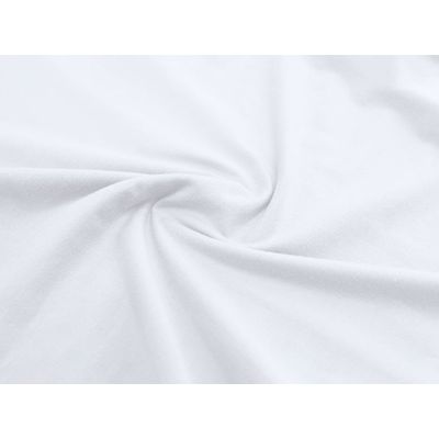 Camiseta blanca de algodón