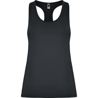 Camiseta Técnica de Tirantes Entallada Ebano 9/10