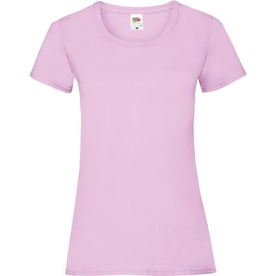 Camiseta entallada mujer 100% algodón Light Pink M