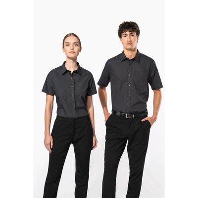 Camisa easy care manga corta mujer
