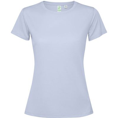 Camiseta técnica entallada para mujer Azul Zen 2Xl