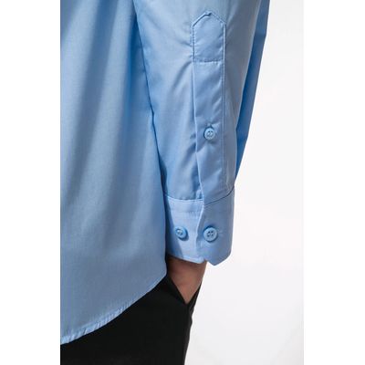 Camisa de piloto manga larga para hombre