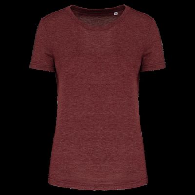 Camiseta deporte Tejido de jersey antibolitas. Wine Heather S