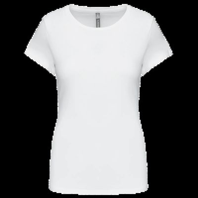 Camiseta Color jaspeado mujer White S