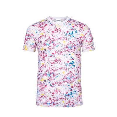 Camiseta con Estampado de Colores Xs