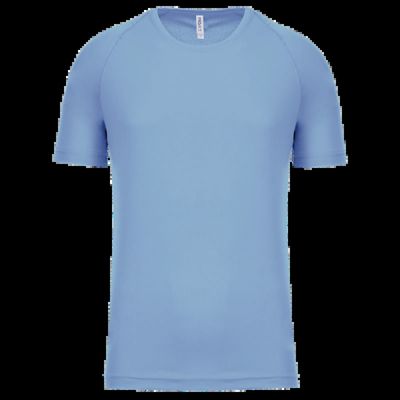 Camiseta de deporte hombre poliéster Sky Blue 3Xl