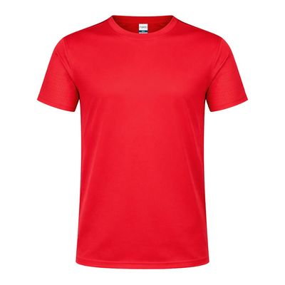 Camiseta técnica adulto de varios colores con diseño en espalda y mangas transpirable Roj S