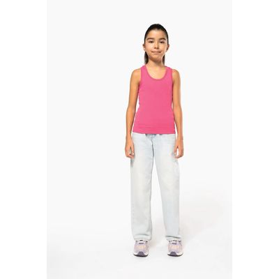 Camisa tirantes niña algodón