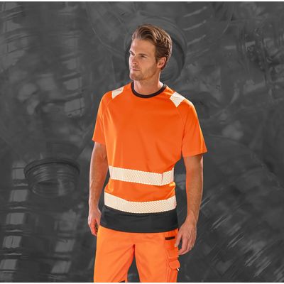 Camiseta de seguridad reciclada