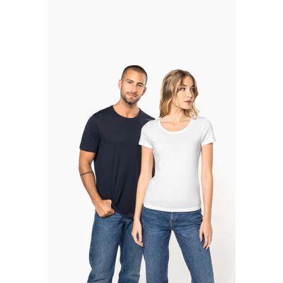 Camiseta orgánica cuello sin costuras