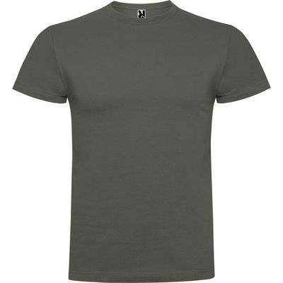 Camiseta manga corta cuello redondo Verde Militar Oscuro S