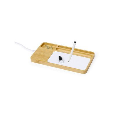 Cargador Inalámbrico con Soporte y Pizarra
