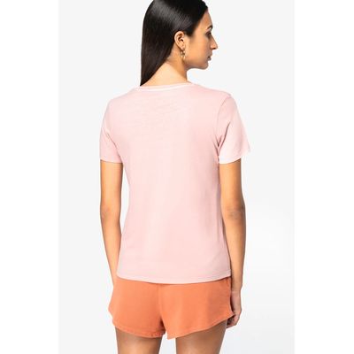 Camiseta ajustada algodón orgánico mujer