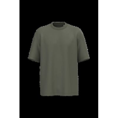 Camiseta oversize hombre Organic Khaki S