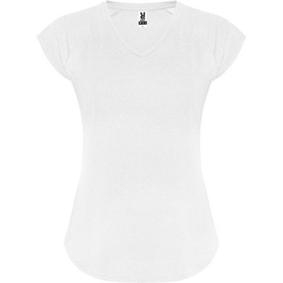 Camiseta Técnica Mujer Entallada Blanco S