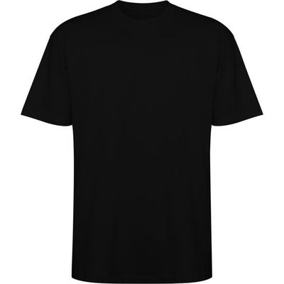 Camiseta oversize de manga corta Negro S