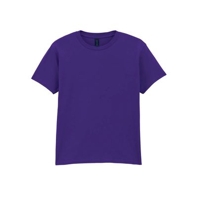 Camiseta niños algodón Purple M