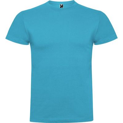 Camiseta manga corta cuello redondo Turquesa 3Xl