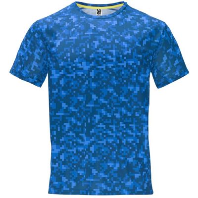 Camiseta Técnica Estampada PIXEL ROYAL 2Xl