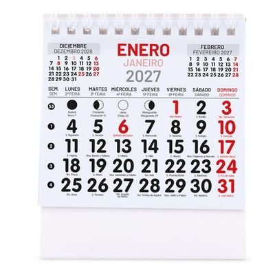 Calendario Sobremesa Español/Portugués