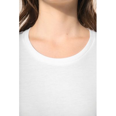 Camiseta de algodón de calidad para mujer