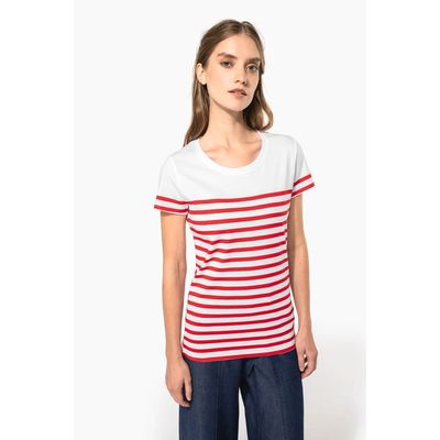 Camiseta marinera Corte recto