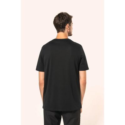 Camiseta algodón cuello de pico hombre