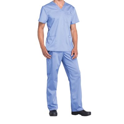 Camiseta Sanitaria 3 bolsillos Ciel Blue S