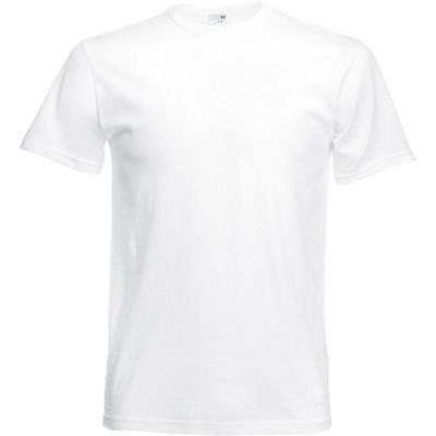 Camiseta niños algodón cuello redondo White 14/15 Ans