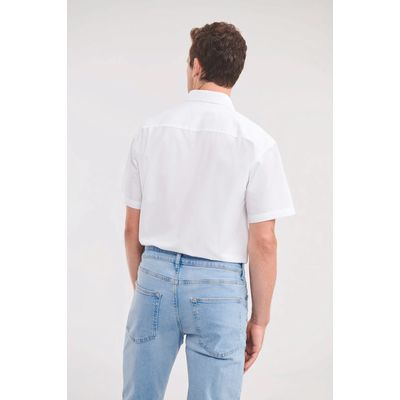 Camisa Popelina manga corta hombre