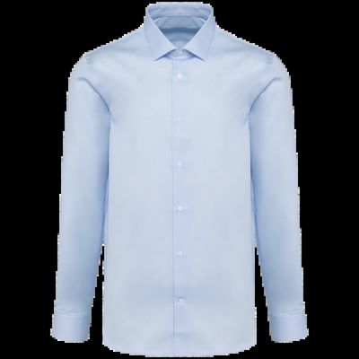 Camisa Tejido de popelina hombre Essential Sky Blue S