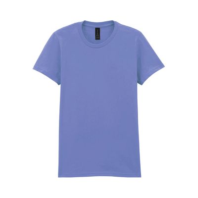 Camiseta mujer algodón sin costuras Violet S