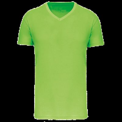 Camiseta algodón orgánico hombre Lime Xl