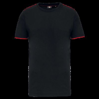 Camiseta ropa laboral Black / Red S