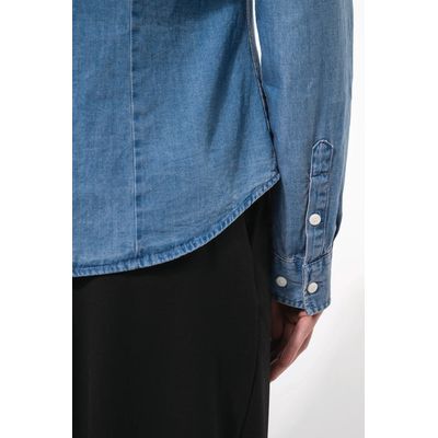 Camisa Denim algodón para mujer