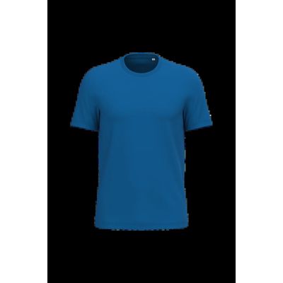 Camiseta algodón orgánico ajustado Sea Blue 4Xl