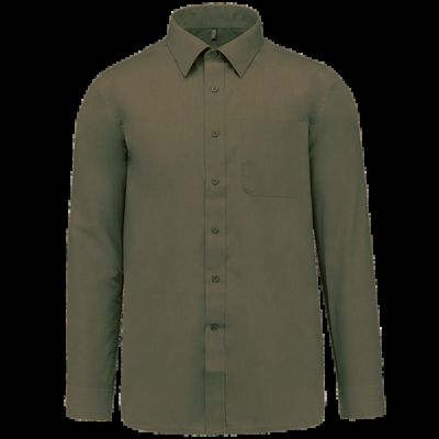 Camisa de polialgodón hombre Light Khaki Xxl