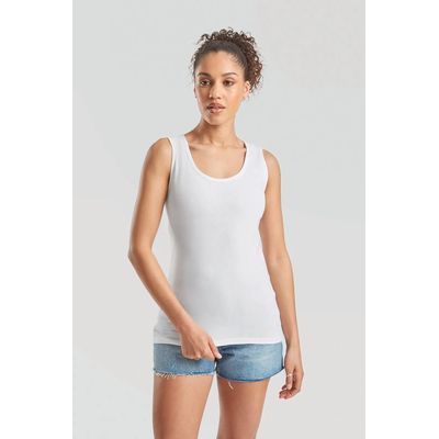 Camiseta sin mangas entallada