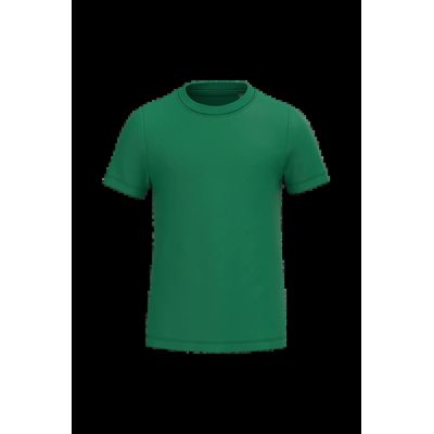 Camiseta Colores lisos 100% algodón Kelly Green 4/6 Ans