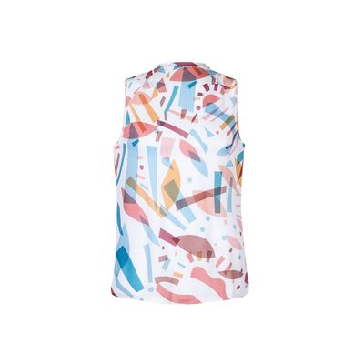 Camiseta técnica sin mangas estampada