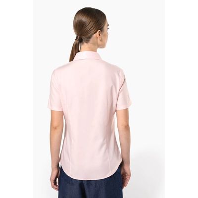 Camisa oxford mujer manga corta