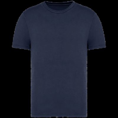 Camiseta algodón corte ajustado Washed Navy Blue L