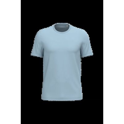 Camiseta algodón orgánico ajustado Aquamarine S